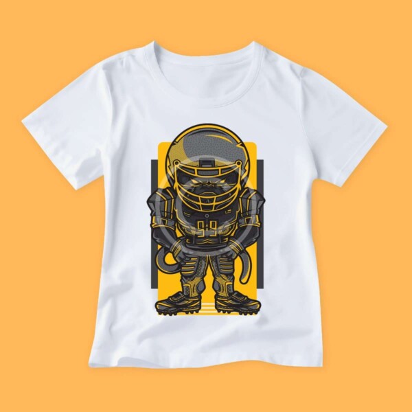 Astronaut print - custom printed apparel by AwesomizedTees
