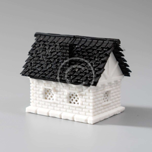 Mini 3D house model - custom printed apparel by AwesomizedTees