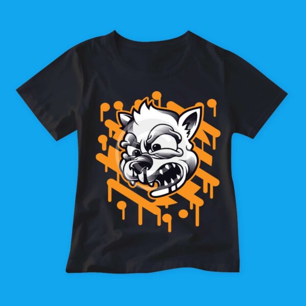 Space demon print - custom printed apparel by AwesomizedTees