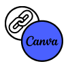 Canva link icon