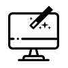 Unique design icon